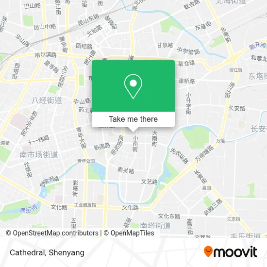 Cathedral map