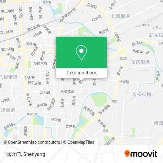 抚近门 map