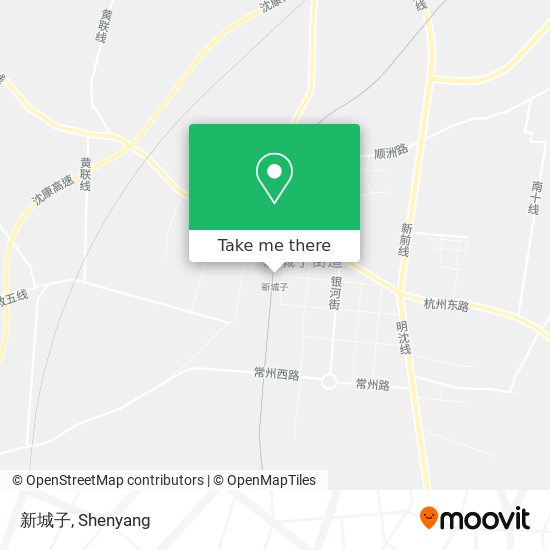 新城子 map
