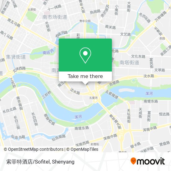 索菲特酒店/Sofitel map
