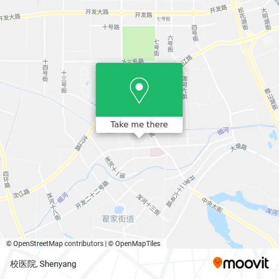 校医院 map