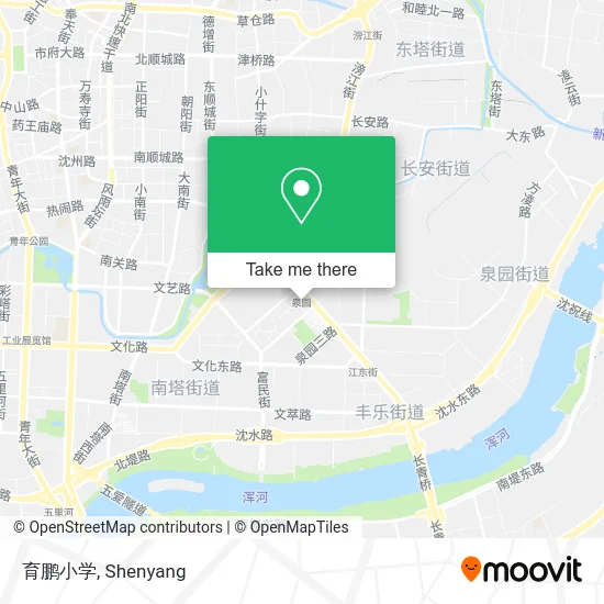 育鹏小学 map