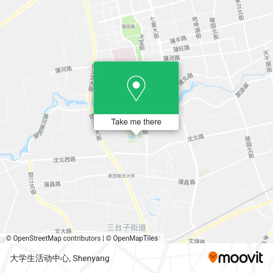 大学生活动中心 map