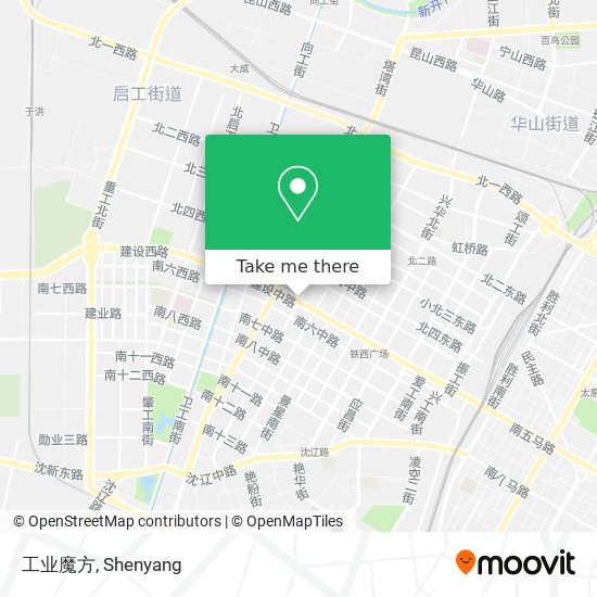 工业魔方 map