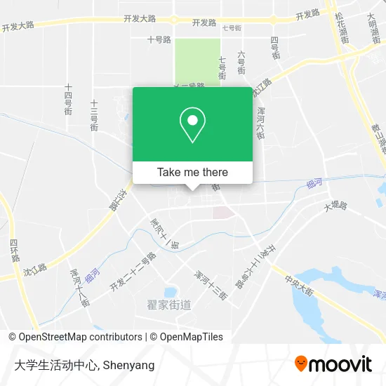 大学生活动中心 map