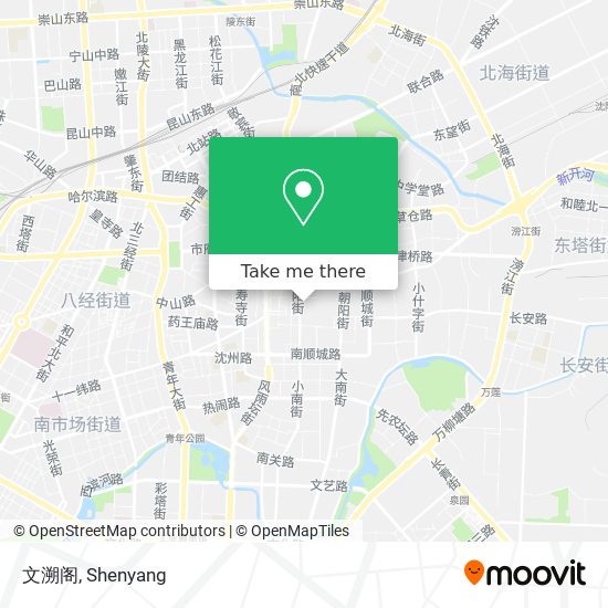 文溯阁 map