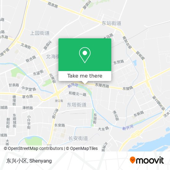 东兴小区 map