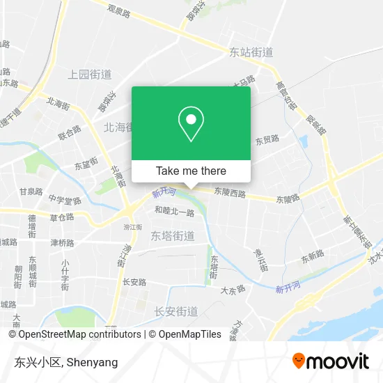 东兴小区 map