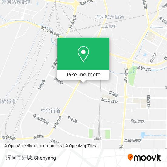 浑河国际城 map