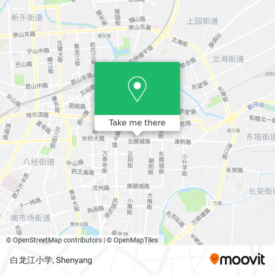 白龙江小学 map