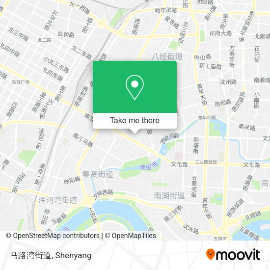 马路湾街道 map