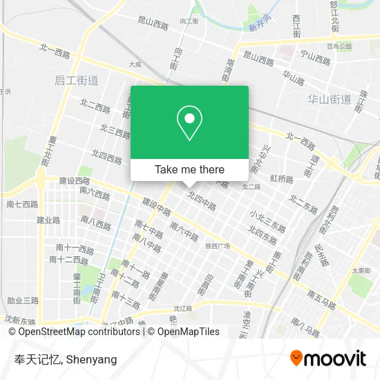 奉天记忆 map