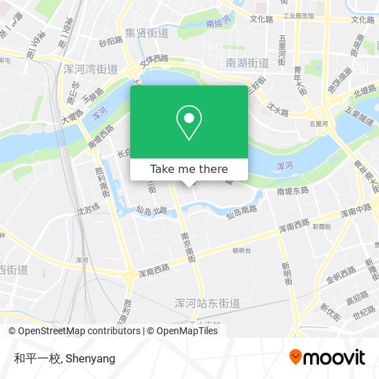 和平一校 map