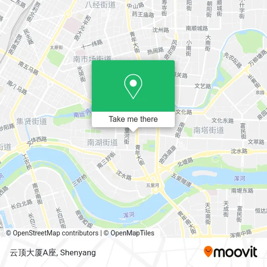 云顶大厦A座 map
