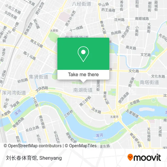 刘长春体育馆 map