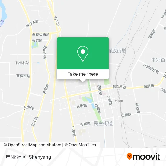 电业社区 map