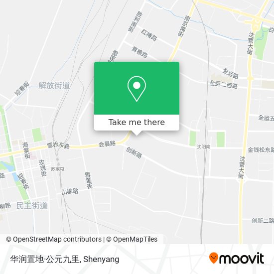 华润置地·公元九里 map