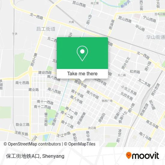 保工街地铁A口 map