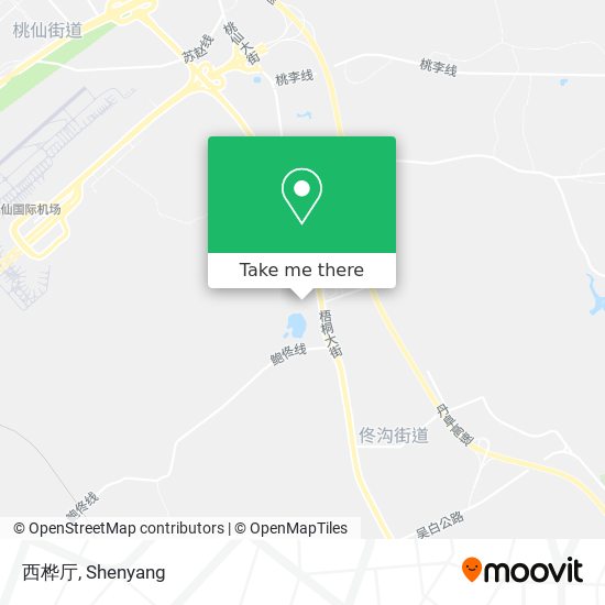西桦厅 map