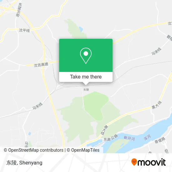 东陵 map