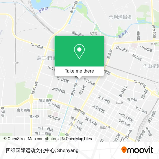 四维国际运动文化中心 map