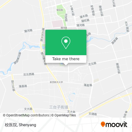 校医院 map