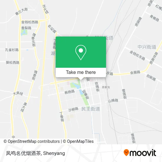 凤鸣名优烟酒茶 map