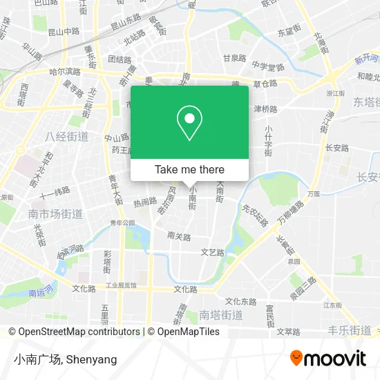 小南广场 map