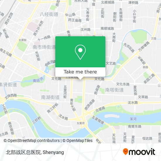 北部战区总医院 map