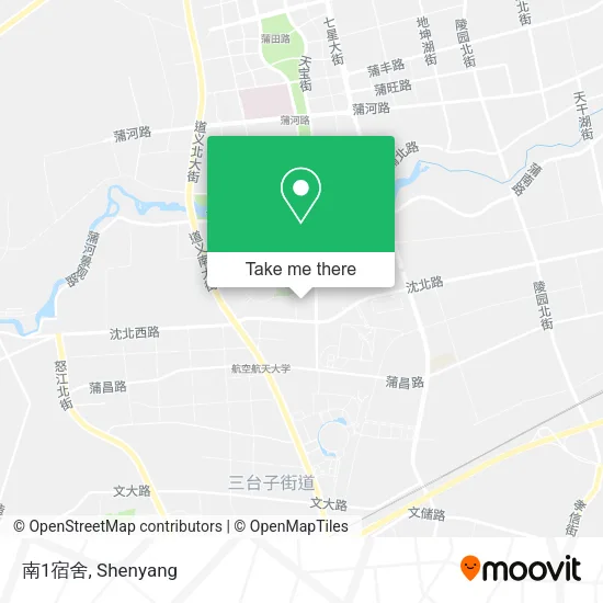 南1宿舍 map
