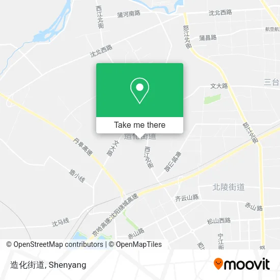 造化街道 map