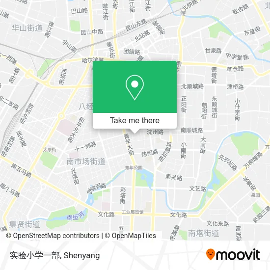实验小学一部 map