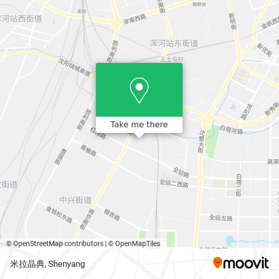 米拉晶典 map