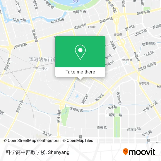 科学高中部教学楼 map