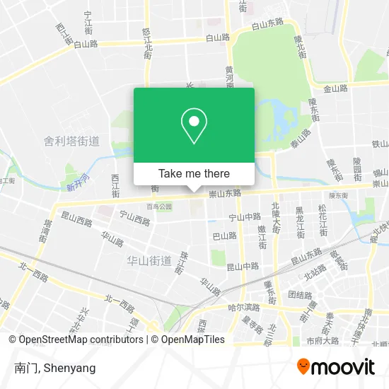 南门 map
