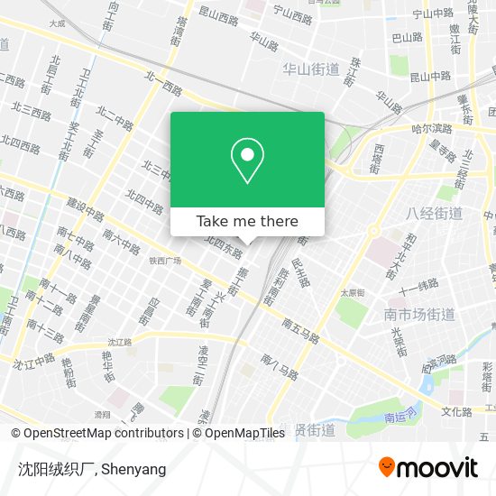 沈阳绒织厂 map