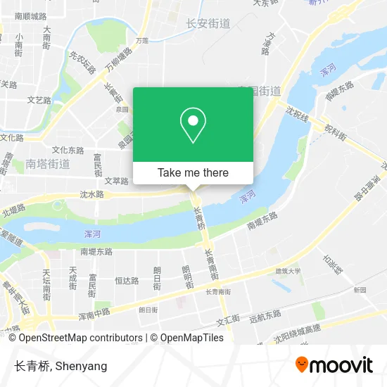 长青桥 map