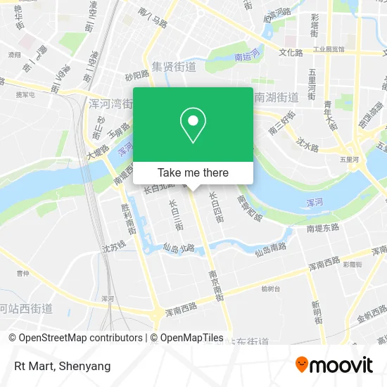 RT Mart map