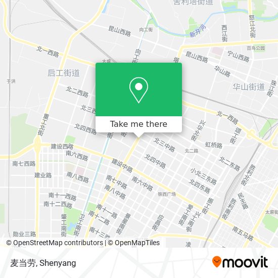 麦当劳 map