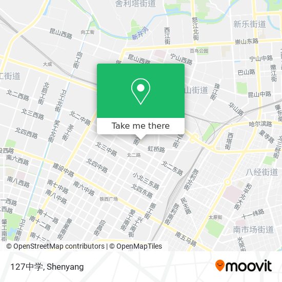 127中学 map