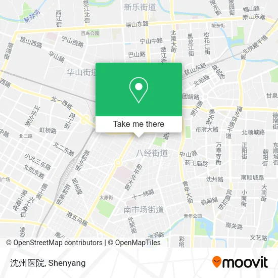 沈州医院 map