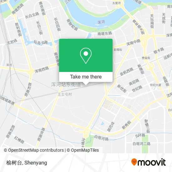 榆树台 map