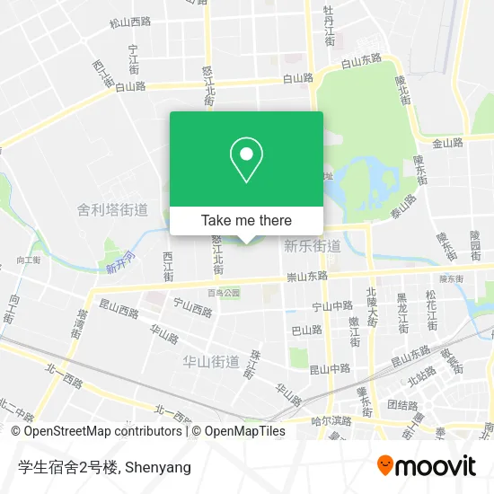 学生宿舍2号楼 map