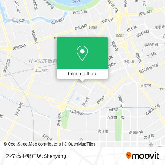 科学高中部广场 map