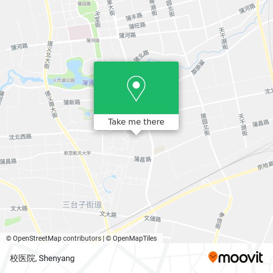 校医院 map