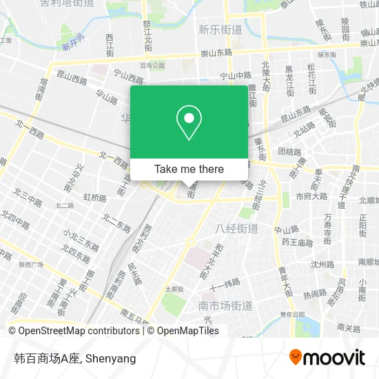 韩百商场A座 map