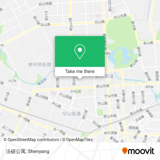 法硕公寓 map