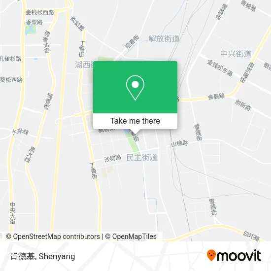 肯德基 map