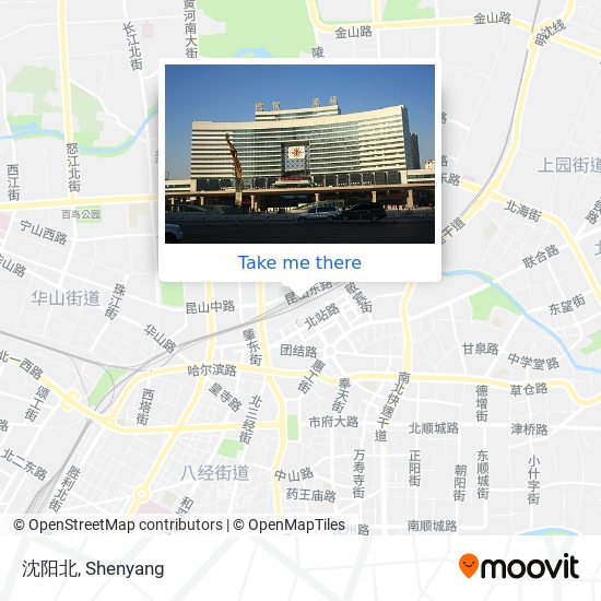 沈阳北 map