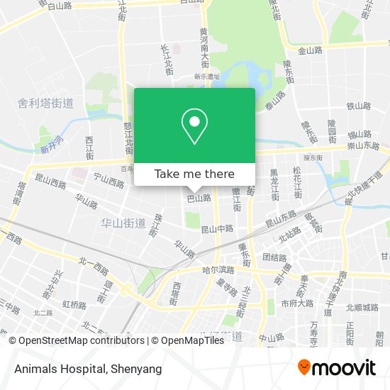 Animals Hospital map